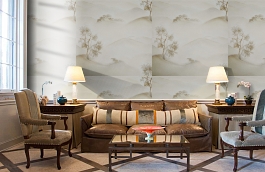 Обои 7711132 фото в интерьере кабинета превью