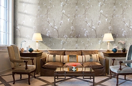 Обои 7711167 фото в интерьере кабинета превью