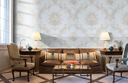 Обои 7712102 фото в интерьере кабинета превью