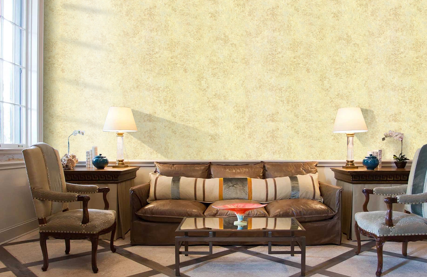 Обои 82051 фото в интерьере кабинета