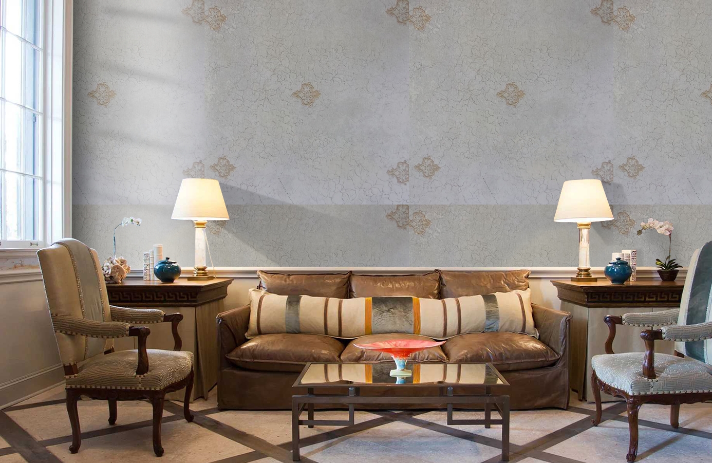 Обои 83017 фото в интерьере кабинета Обои 83017 фото в интерьере кабинета