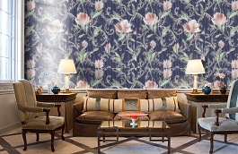 Обои 83069 фото в интерьере кабинета превью