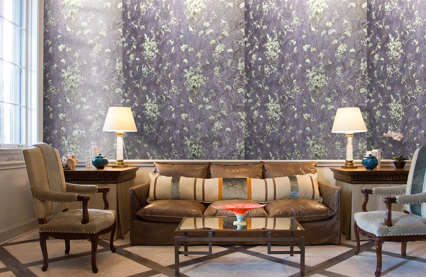 Обои 84009 фото в интерьере кабинета Обои 84009 фото в интерьере кабинета