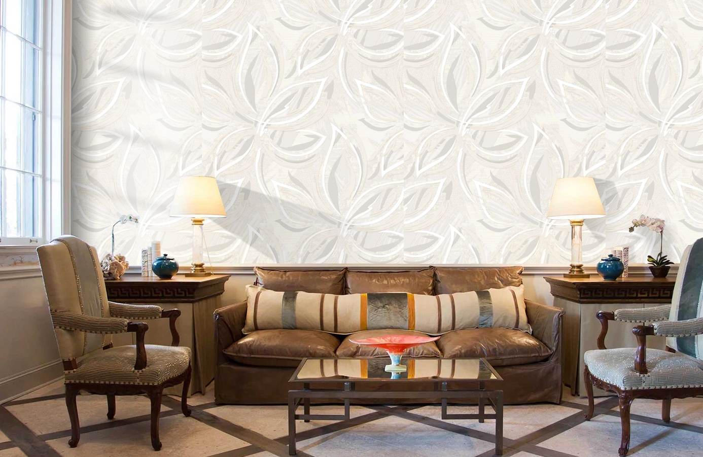 Обои 888862 фото в интерьере кабинета