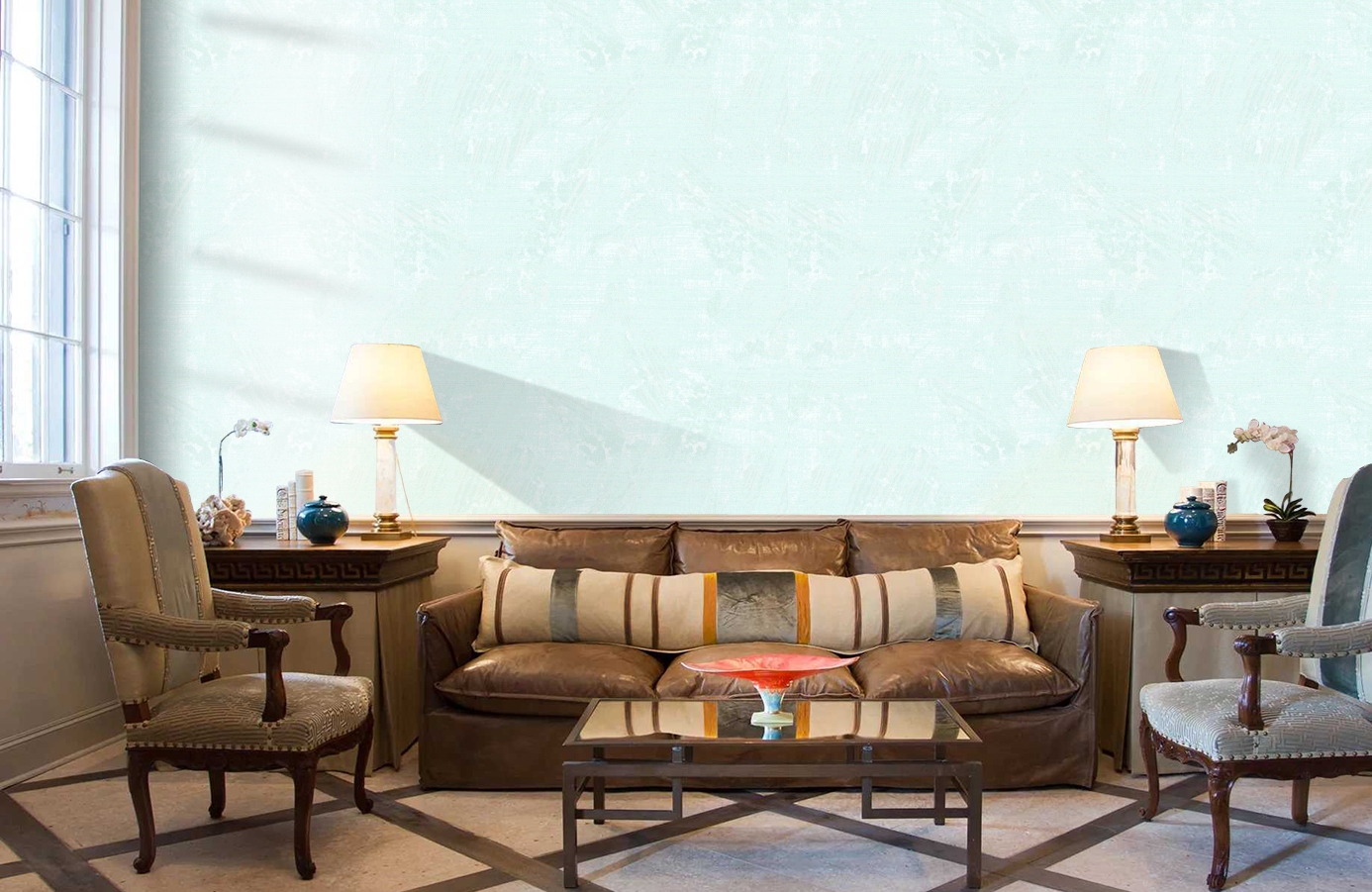 Обои 888873 фото в интерьере кабинета