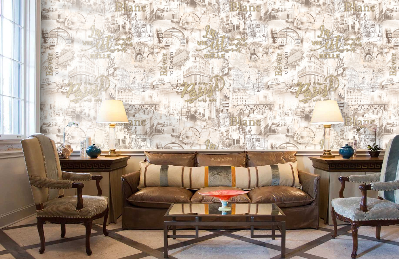 Обои 889432 фото в интерьере кабинета