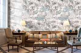 Обои 889434 фото в интерьере кабинета превью