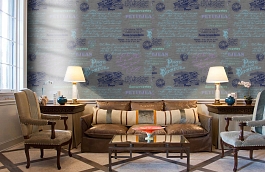 Обои 889619 фото в интерьере кабинета превью