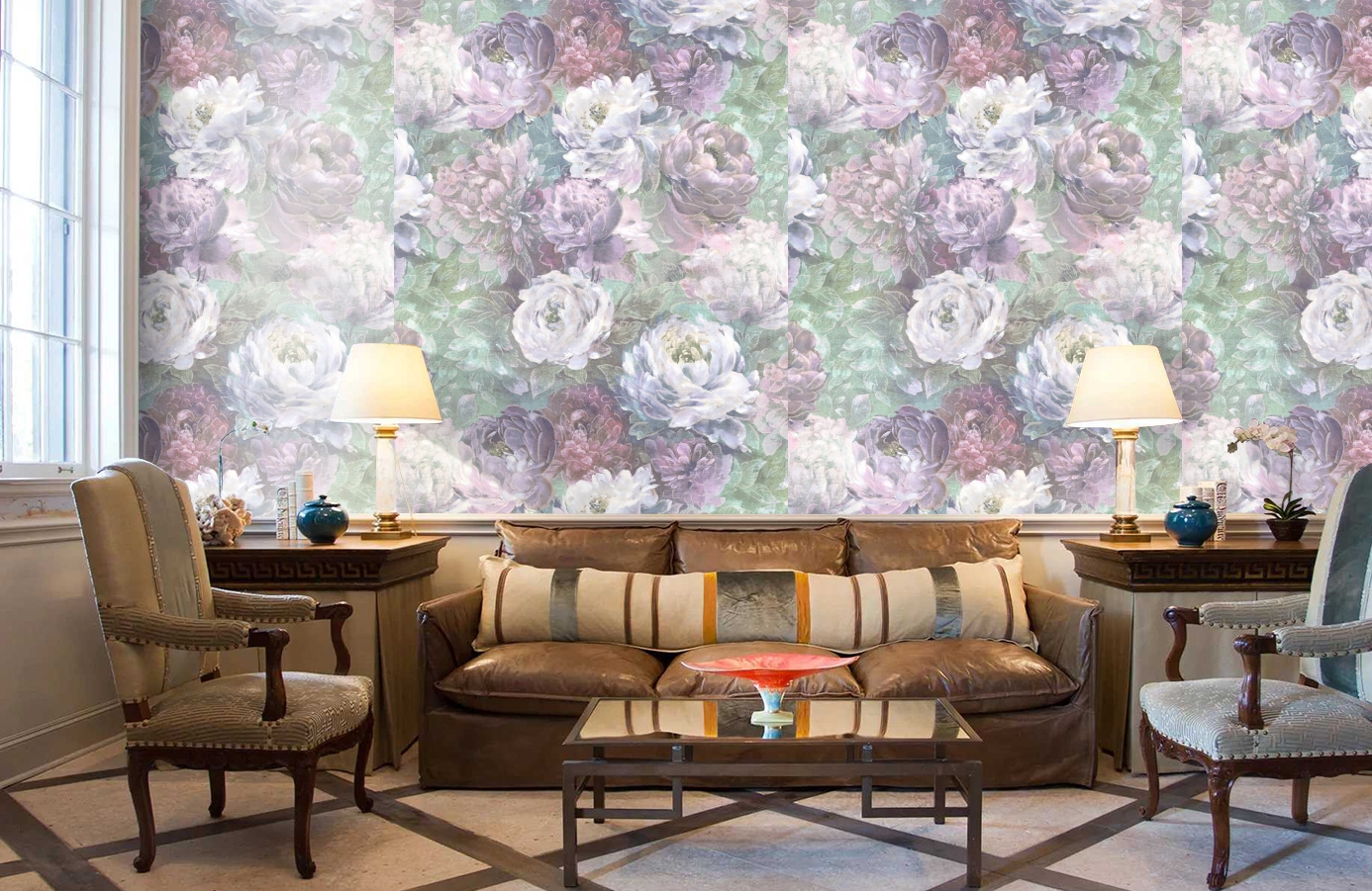 Обои 889834 фото в интерьере кабинета