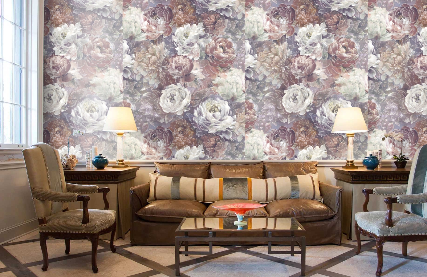 Обои 889835 фото в интерьере кабинета