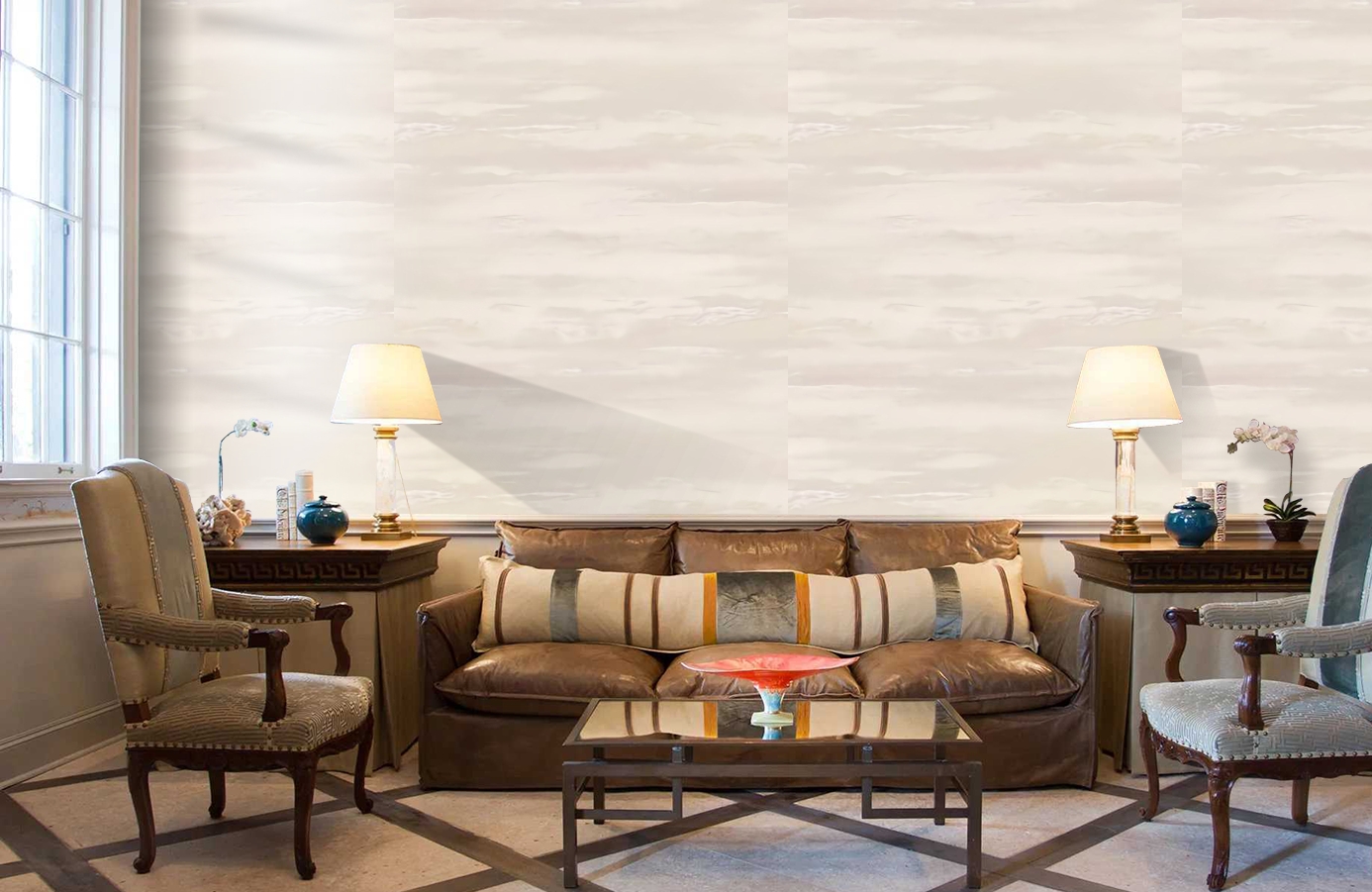 Обои 989431 фото в интерьере кабинета