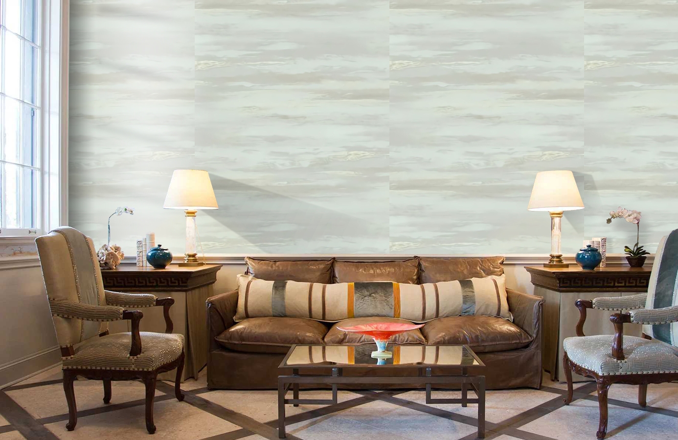 Обои 989433 фото в интерьере кабинета