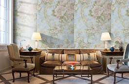 Обои M77601 фото в интерьере кабинета превью