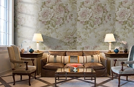 Обои M77604 фото в интерьере кабинета превью