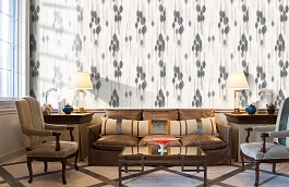 Обои 8515-3 фото в интерьере кабинета превью