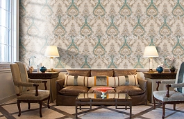 Обои M25001 фото в интерьере кабинета превью