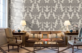 Обои M53009 фото в интерьере кабинета превью