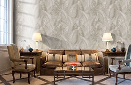 Обои M53054 фото в интерьере кабинета превью