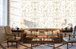 Обои R1606 фото в интерьере кабинета превью