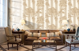 Обои R1628 фото в интерьере кабинета превью