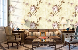 Обои R2702 фото в интерьере кабинета превью