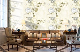 Обои R2708 фото в интерьере кабинета превью