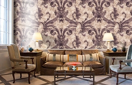 Обои R2715 фото в интерьере кабинета превью