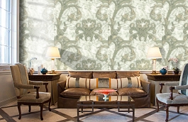 Обои R2721 фото в интерьере кабинета превью