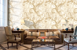 Обои R6435 фото в интерьере кабинета превью