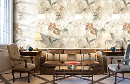 Обои R6623 фото в интерьере кабинета превью