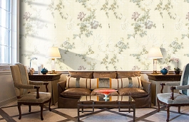 Обои R6625 фото в интерьере кабинета превью