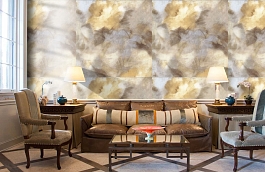 Обои R6656 фото в интерьере кабинета превью