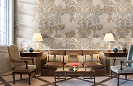 Обои ST50103 фото в интерьере кабинета превью