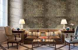 Обои Z6473 фото в интерьере кабинета превью