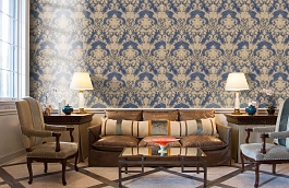 Обои Z64831 фото в интерьере кабинета превью