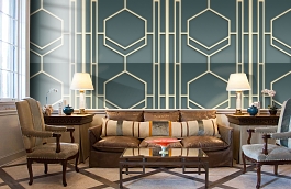 Обои Z64889 фото в интерьере кабинета превью