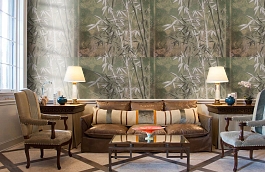 Обои Z6489 фото в интерьере кабинета превью