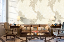 Обои 10017-06 фото в интерьере кабинета превью