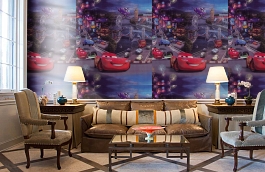 Обои 10113-01 фото в интерьере кабинета превью