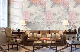 Обои 145-003-03 фото в интерьере кабинета превью