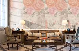 Обои 145-003-05 фото в интерьере кабинета превью