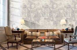 Обои 145-004-03 фото в интерьере кабинета превью