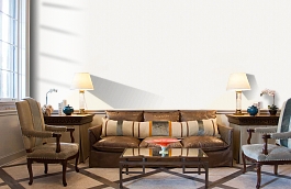 Обои 167197-84 фото в интерьере кабинета превью