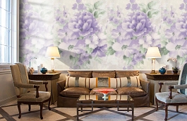 Обои 45-078-06 фото в интерьере кабинета превью