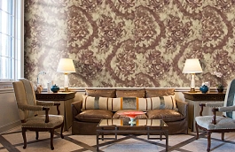 Обои 45-086-05 фото в интерьере кабинета превью