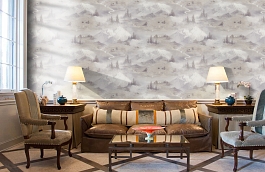 Обои 45-304-03 фото в интерьере кабинета превью