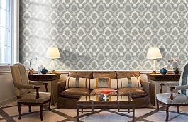 Обои 70236-14 фото в интерьере кабинета превью