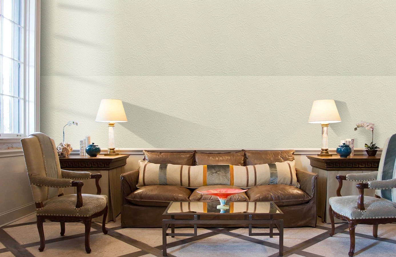 Обои 7384-22 фото в интерьере кабинета