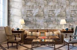 Обои 90011-46 фото в интерьере кабинета превью