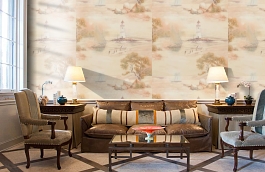 Обои 90013-25 фото в интерьере кабинета превью